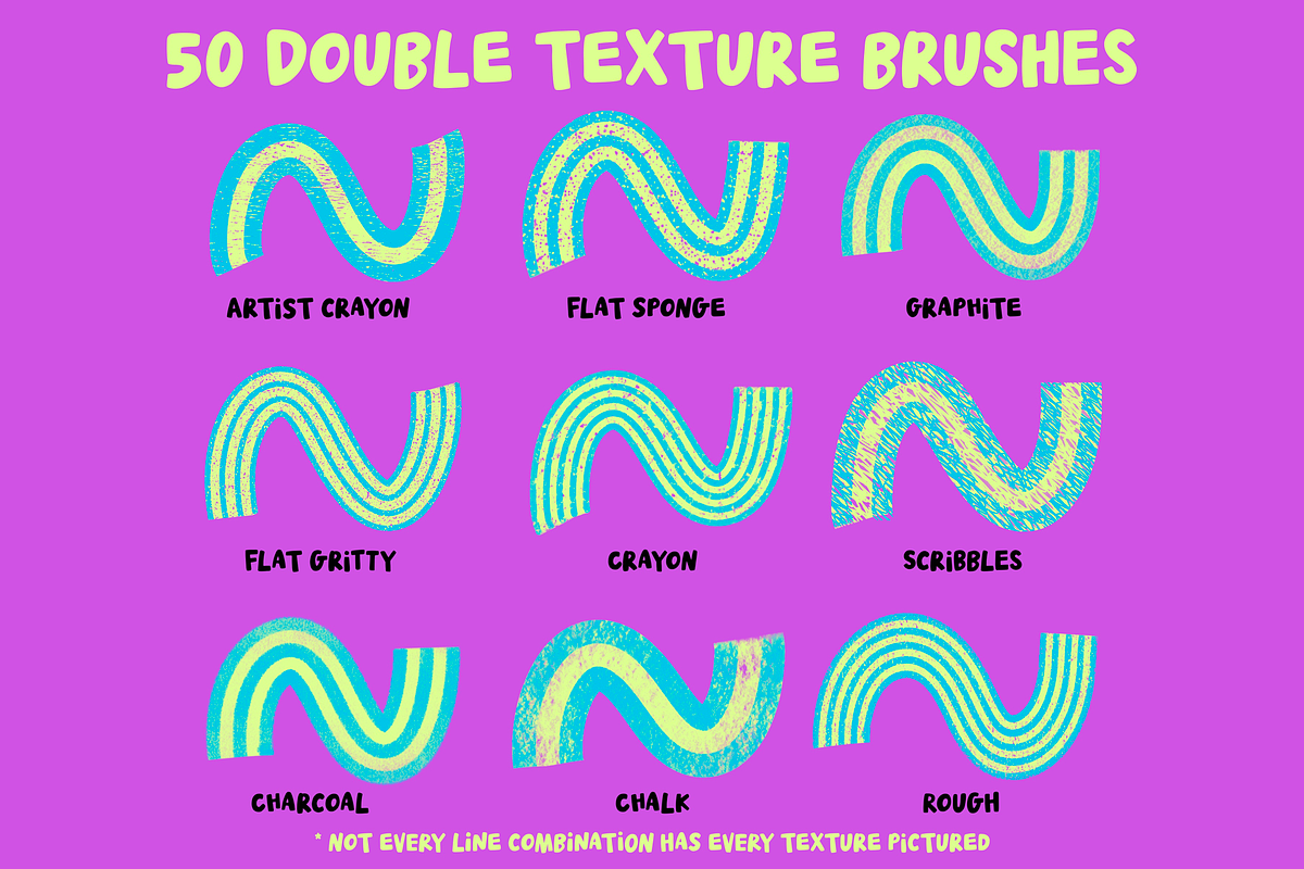 Procreate Massive MultiLine Bundle, a Brush Add-On by AlwaysBeColoring