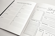 10 Printable Planner Notebook Layout, a Templates & Theme by Character (Thumbnail 8 of 11)