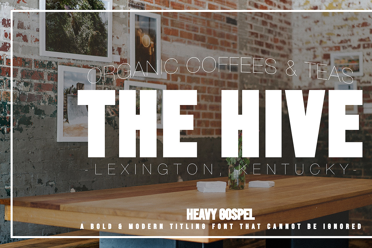 HEAVY GOSPEL - A Bold Modern Title preview 4