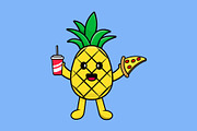 Food Mascot Cartoon Vector, a Food Illustration by Artstorystudio (Thumbnail 6 of 11)