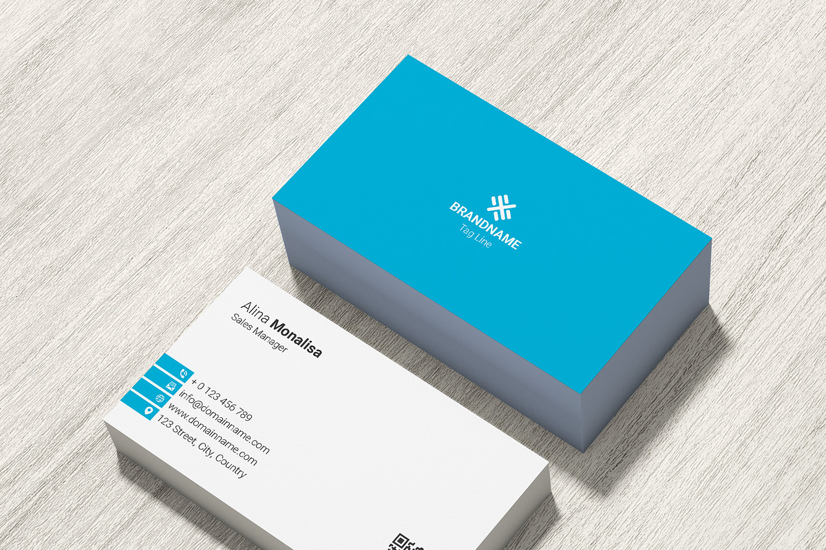 Professional Business Card Template, a Business Card Template by designSultan (Photo 5 of 5)