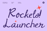 CS Willard Pixel, a Script Font by Craft Supply Co. (Thumbnail 5 of 8)
