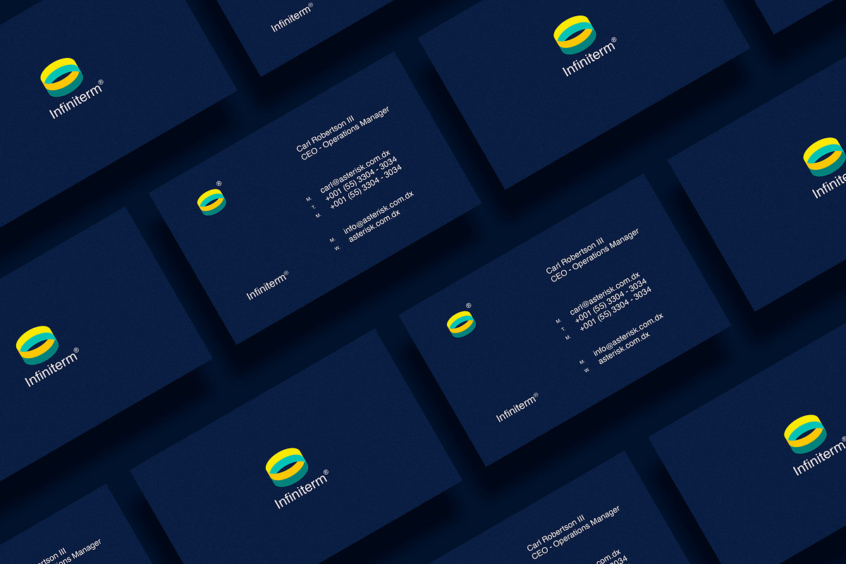 Business cards template: Infiniterm, a Business Card Template by Srg® (Photo 2 of 4)