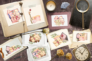 Love Letters Watercolor Clipart, an Illustration by BarvArt (Thumbnail 2 of 7)