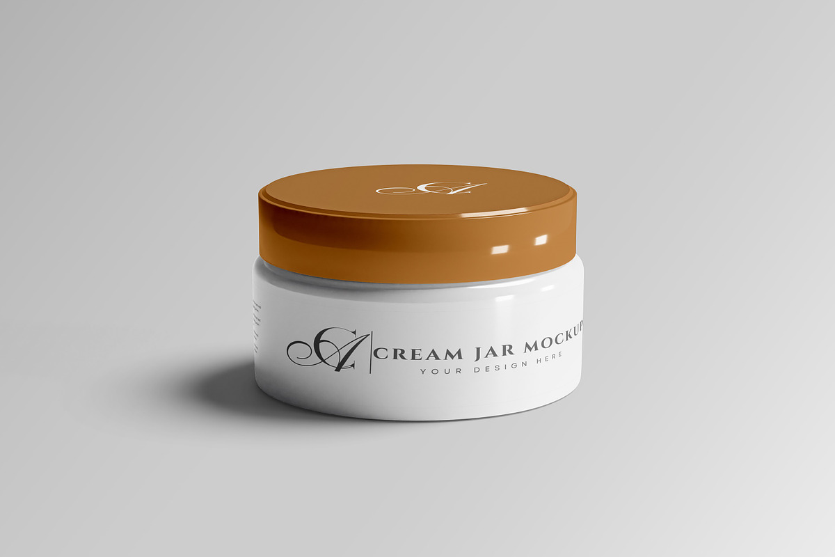 Glossy Cream Jar Mockup, a Product Mockup by Graphic_world89 (Photo 3 of 6)