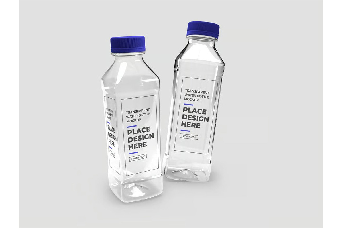 Plastic Bottle Mockup Template Set, a Household Mockup by DesignRushMarket (Photo 6 of 11)