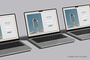 Macbook Mockup Set | 25 PSD files, a Mac Mockup by rahmatmoscae (Thumbnail 22 of 26)