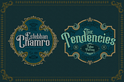 Hornbuckle for Vintage Logo & Liquor, a Serif Font by ilhamtaro (Thumbnail 2 of 6)