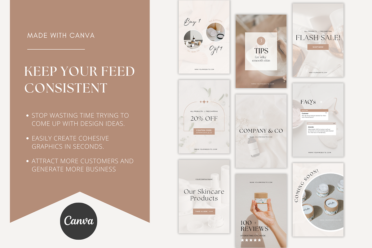 180 Canva Social Media Templates, a Social Media Template by Gebers Marketing & Design (Photo 9 of 11)
