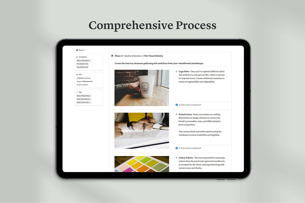 Notion Project Framework Hub, a Templates & Theme by Swyn.Studio (Photo 5 of 10)