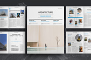 Modern Architecture Magazine, a Magazine Template by Boris Cupac (Thumbnail 1 of 7)