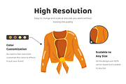 Clothing and Accessories Sticker, an Emoji Icon by Vectors Market (Thumbnail 3 of 6)