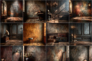 Brown Vintage Studio Backgrounds, a Background Graphic by Walllow Creatives (Thumbnail 2 of 3)
