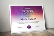 Certificate Word | PSD | AI, a Stationery Template by Curve Design (Thumbnail 2 of 3)