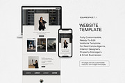 Squarespace 7.1 Template: Riverstone, a Squarespace Template by Deb Creative Studio (Thumbnail 2 of 9)