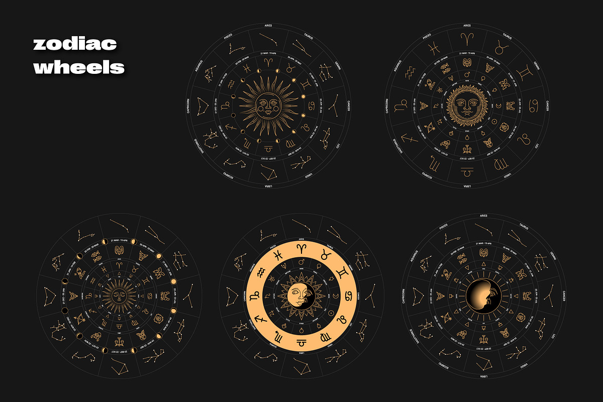 Astrology & Zodiac, a Graphic by karnofff (Photo 11 of 14)