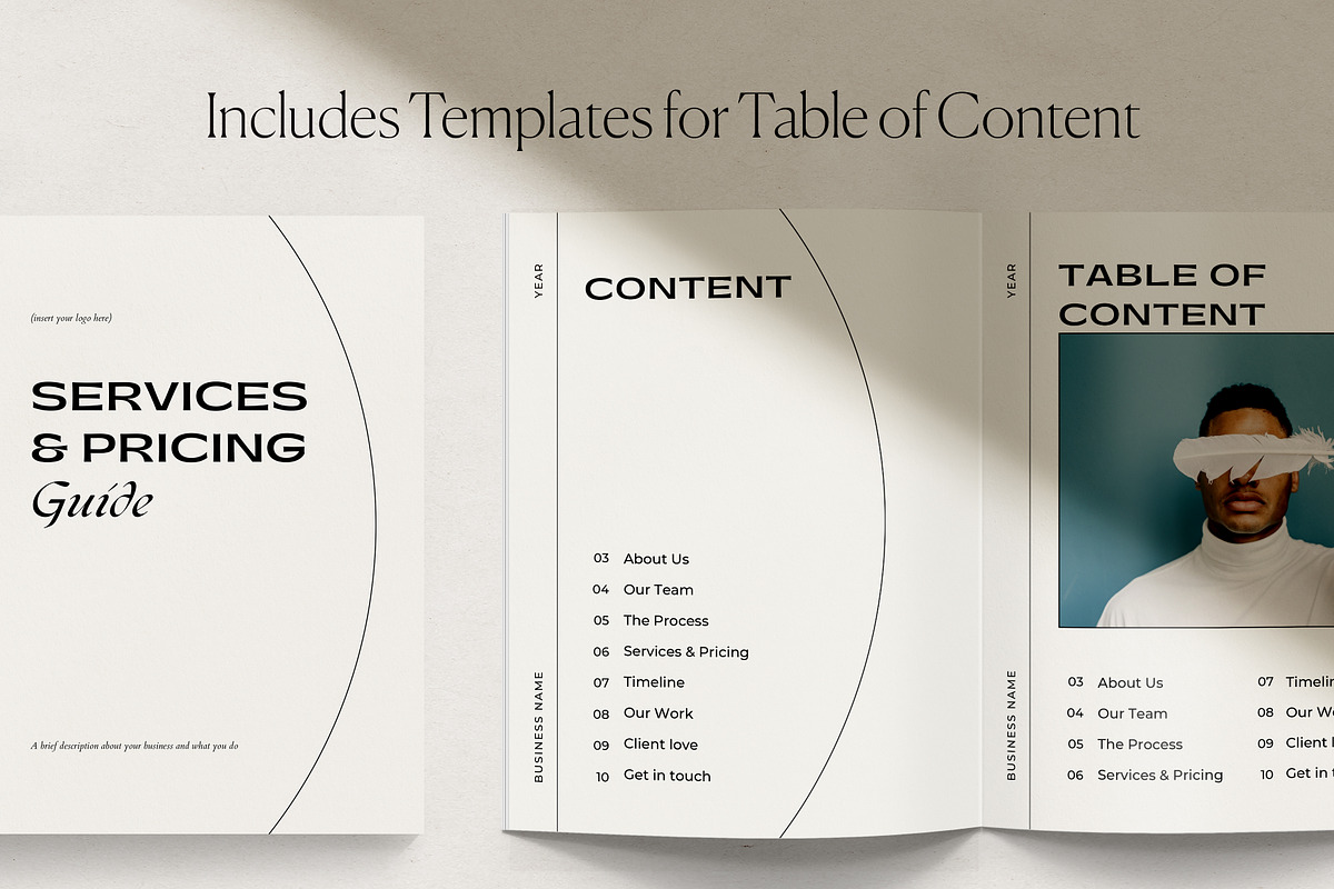 Branding Services & Pricing Guide, a Branding & Logo Template by HelloKarla (Photo 2 of 8)
