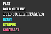 3D Retro Text Creator, an Action Add-On by SparkleStock (Thumbnail 4 of 5)