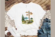 Watercolor Camping Clipart - Travel, an Illustration by Sublimation Artist (Thumbnail 4 of 6)