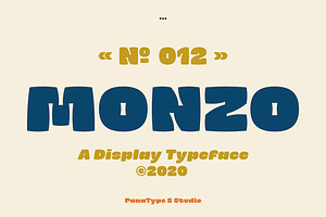 MONZO Display Font