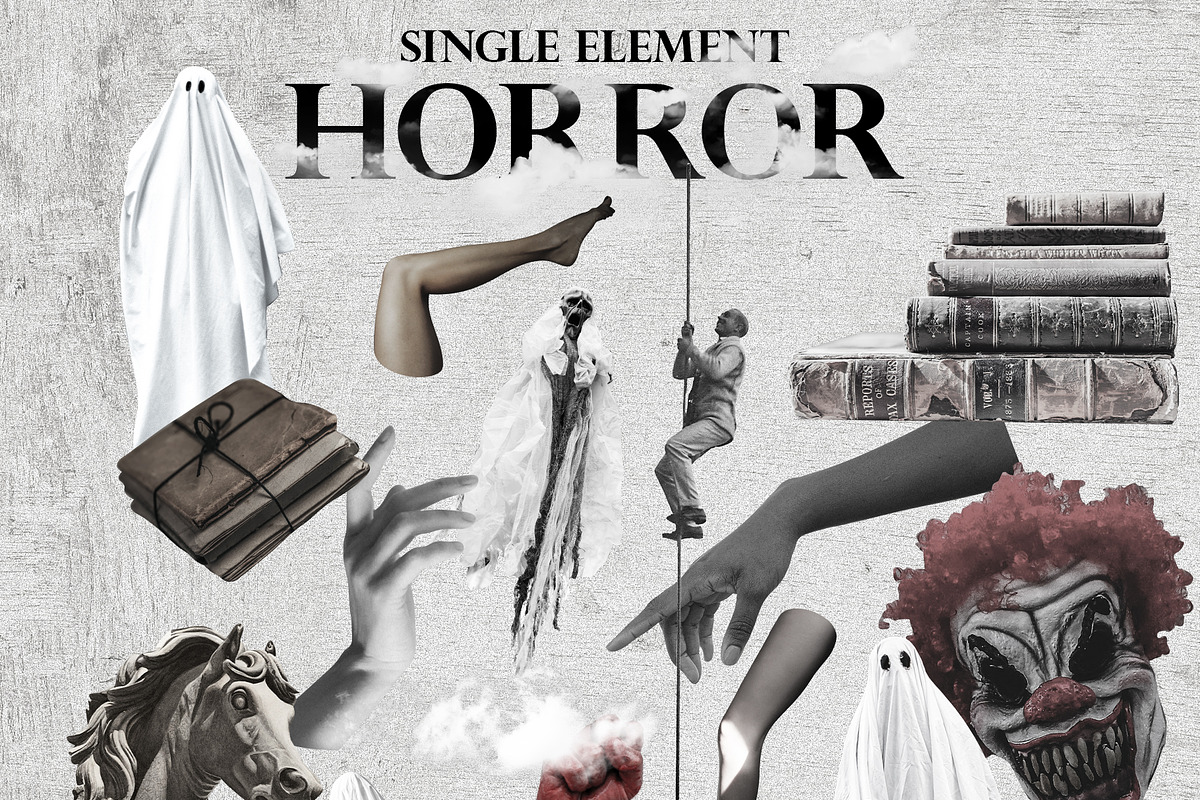 Horror collage. Halloween collection, an Object Graphic by ma_i_vi (Photo 18 of 18)