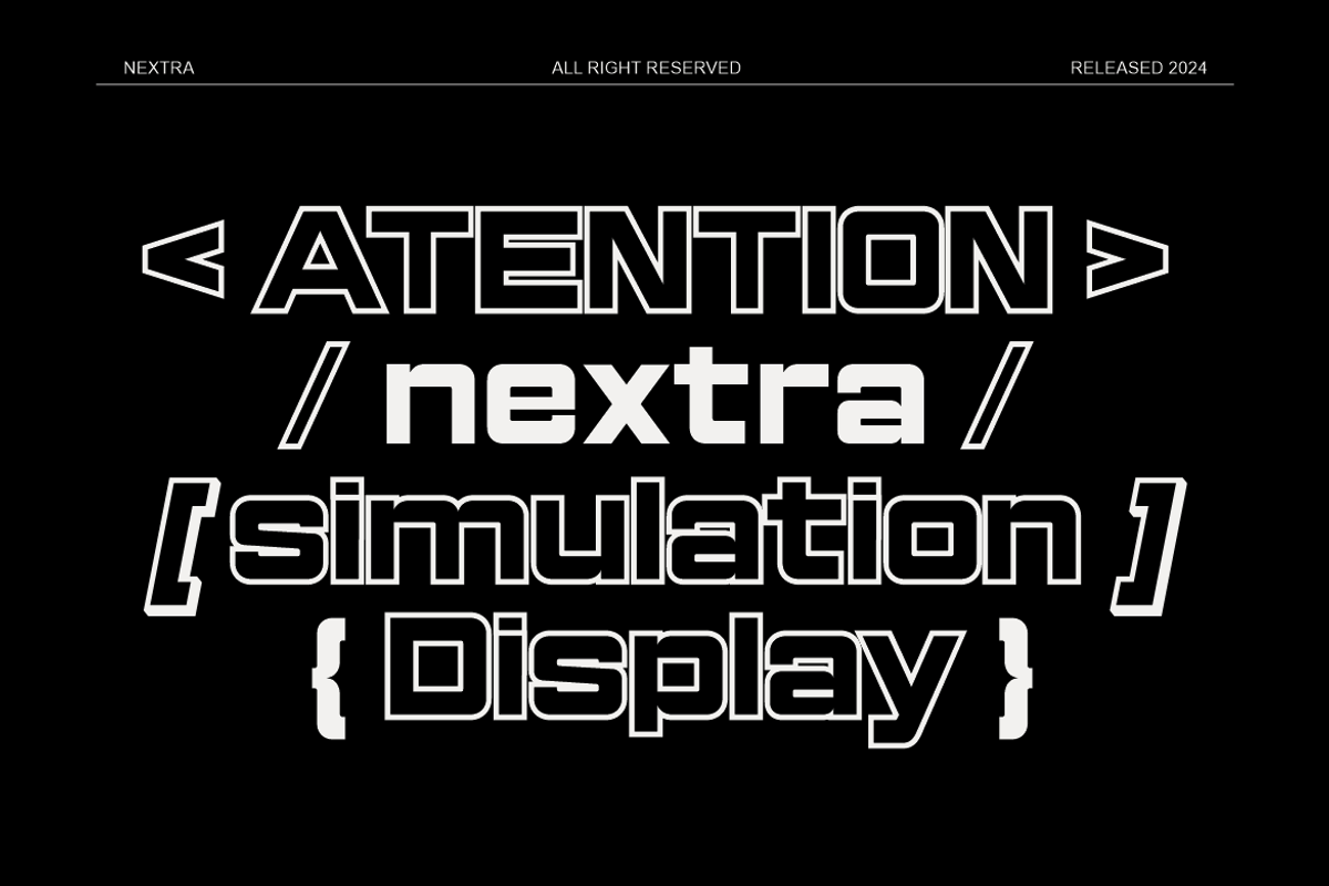 Nextra - Sports Futuristic Font, a Sans Serif Font by Wasabib Studio (Photo 8 of 8)