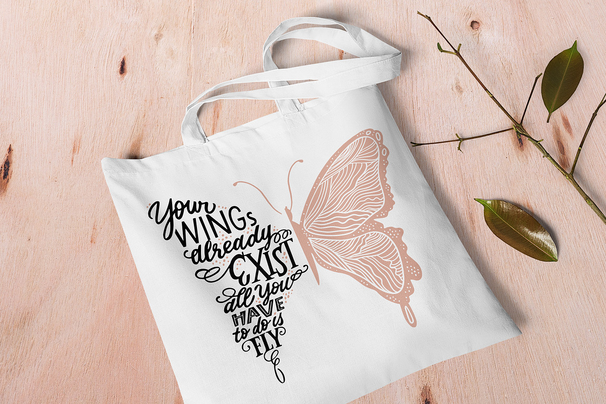 Beautiful Lettering Print Design, a Decorative Illustration by Natasha Koltsova (Photo 1 of 2)