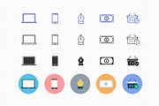 Marketing Icons, a Duotone Icon by vectorbugs (Thumbnail 1 of 5)