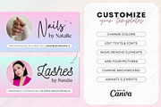 Nail Tech Acuity Scheduling • Canva, a Websites & App Template by OniriqveDesigns (Thumbnail 4 of 8)