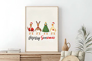 Funny Christmas Png Silly Goose PNG, an Illustration by SinaCreation (Thumbnail 4 of 7)