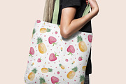 Watercolor Fruit Patterns, a Pattern Graphic by Spirit of Colors (Thumbnail 3 of 8)
