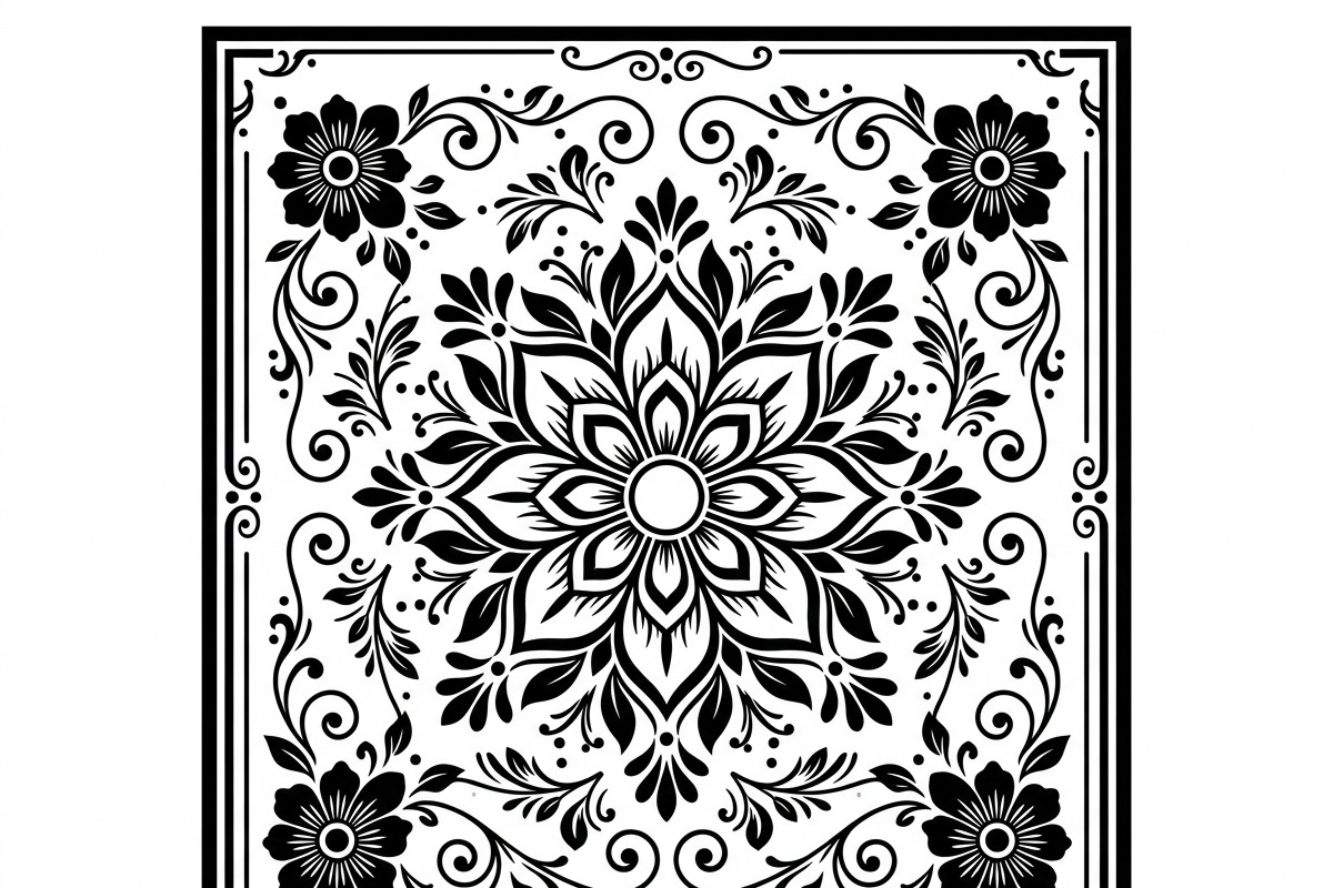 50 Elegant Floral Ornament Bundle, a Decorative Illustration by Amazin_art (Photo 7 of 29)