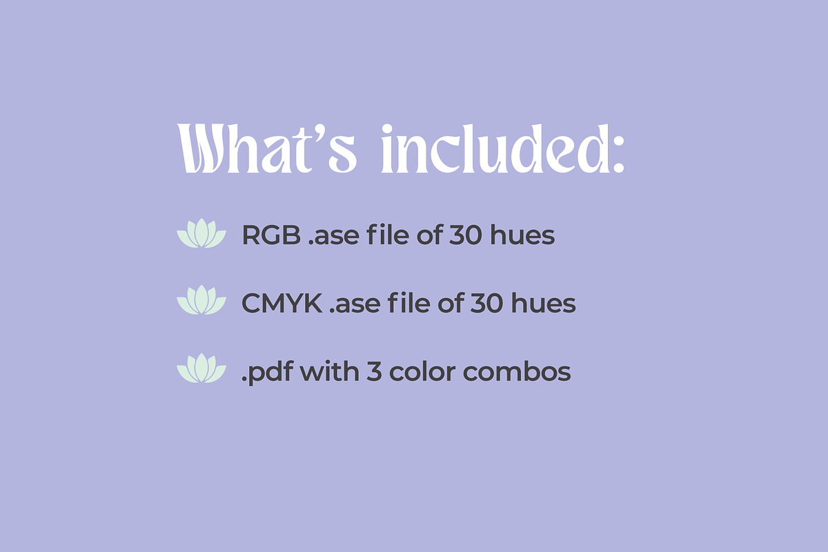 Zen Vivid Color Palette (.ase file), a Palette Add-On by @JennyPaintsWithPixels (Photo 4 of 7)