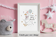 Silly Goose Collection, a Seasonal Illustration by JulzaArt (Thumbnail 7 of 9)