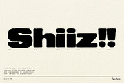 Duster TM – Heavy Distressed Type, a Sans Serif Font by Type Mania (Thumbnail 3 of 13)