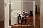 Framed Din A Poster interior mockup, a Merchandise Mockup by MCKP*ME (Thumbnail 2 of 3)
