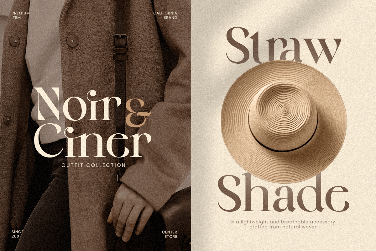 Emira - Unique Luxury Logo Font, a Serif Font by Sensatype (Photo 4 of 12)