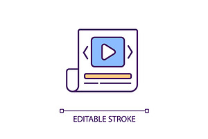 Video content for social media page, an Icon by IMG Visuals