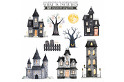Watercolor Halloween Goose Clipart, an Illustration by CharmClipart (Thumbnail 10 of 10)
