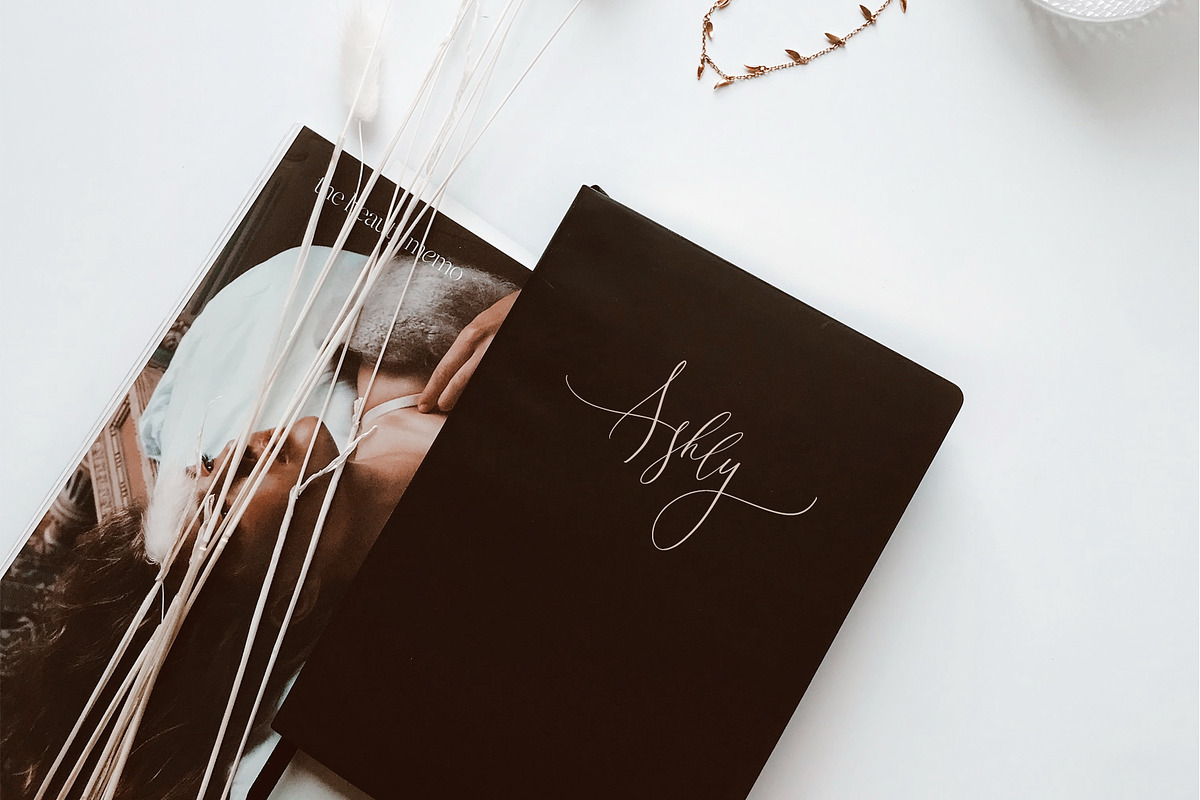 Desert Song | Calligraphy Script, a Script Font by Calamar Studio (Photo 13 of 14)