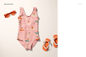 Baby Swimsuit Mockup Set 26/LFv.2