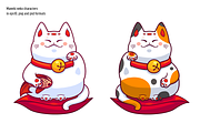 Maneki neko set, an Object Graphic by zmeizza (Thumbnail 2 of 10)