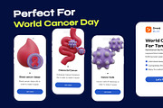 World Cancer Day 3D Icon, an Environmental 3D Model by orenjidesign (Thumbnail 5 of 8)