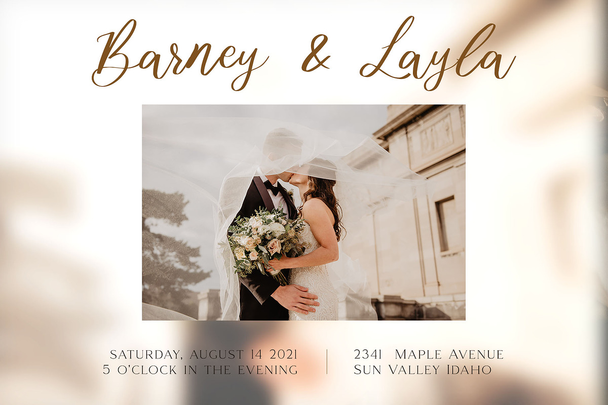 Banday - Modern Calligraphy, a Script Font by Craft Supply Co. (Photo 4 of 7)