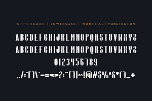 Qubogad - Thick & Tall Font