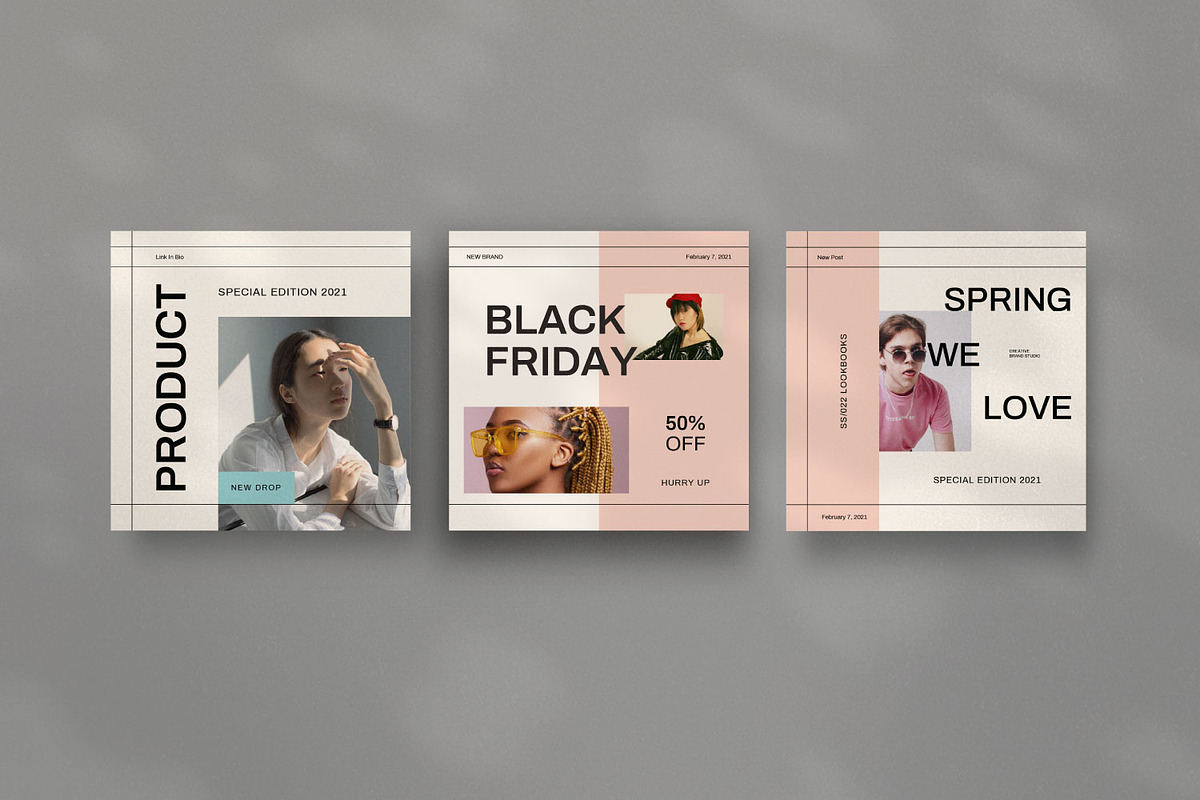 Grounds Canva Instagram Pack, a Social Media Template by Dirtytemp Studio (Photo 8 of 14)