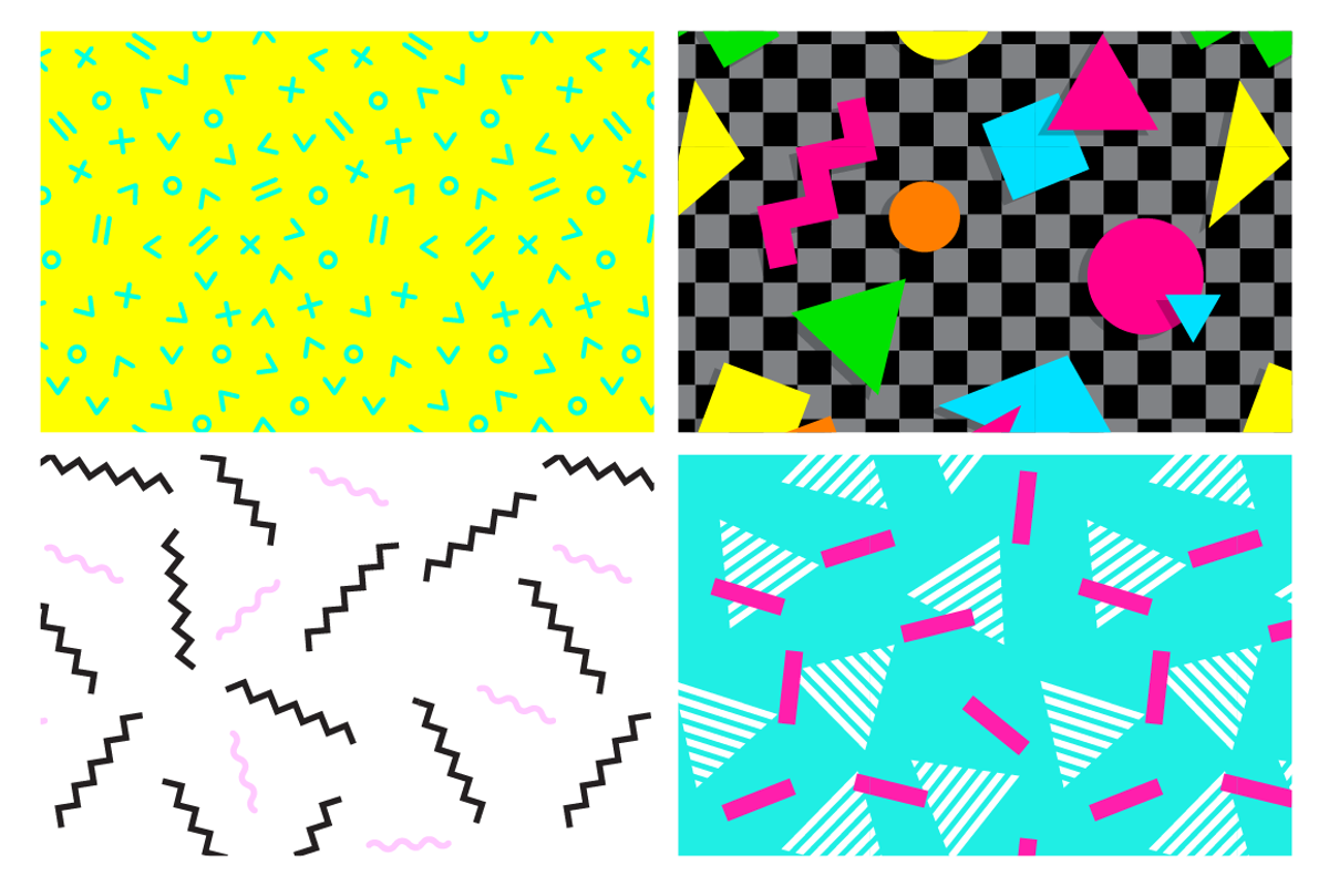 80's Fever II - 24 Patterns!, a Pattern Graphic by fontalicious (Photo 9 of 9)