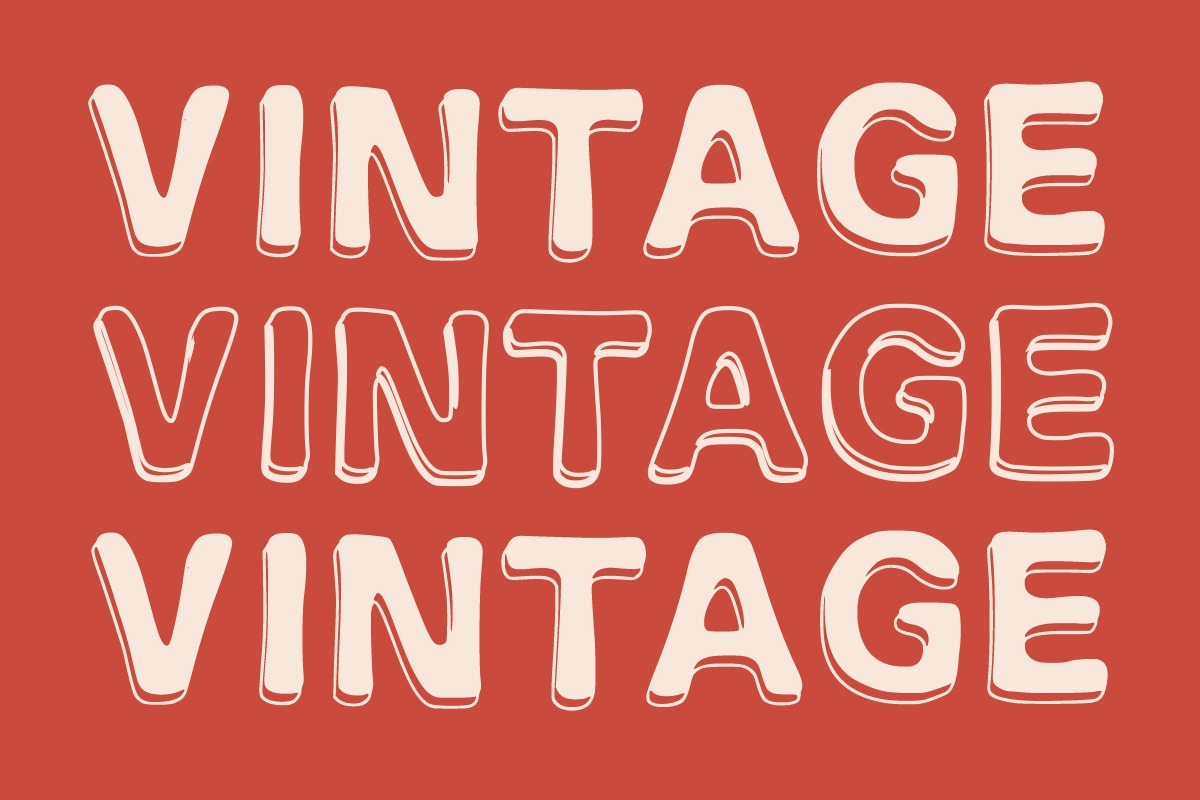 PHOENIX RETRO, a Sans Serif Font by Fourteen Letter (Photo 2 of 9)