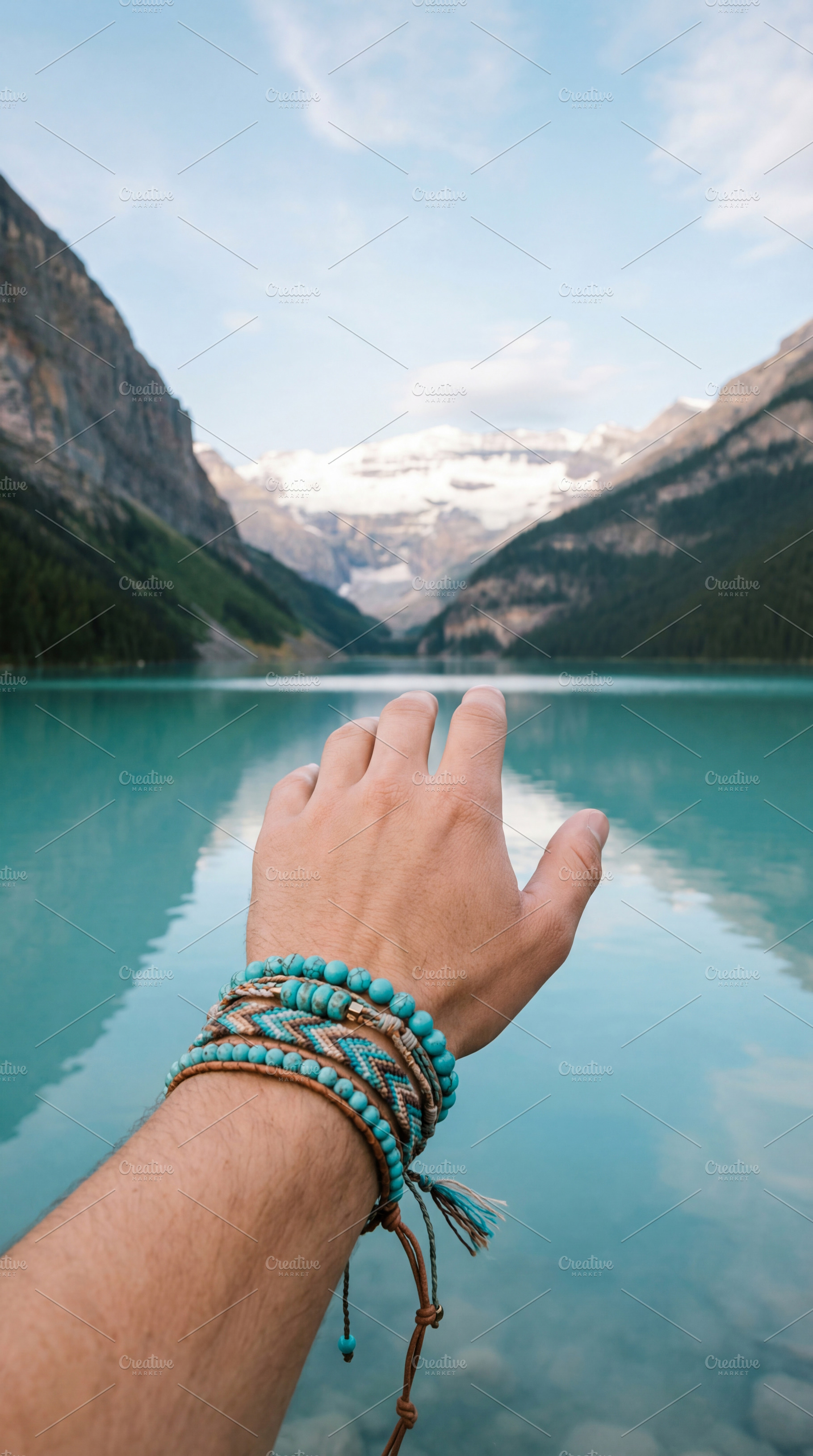 Reaching Hand with Boho Bracelets, a Holiday Photo by Virgo Studio