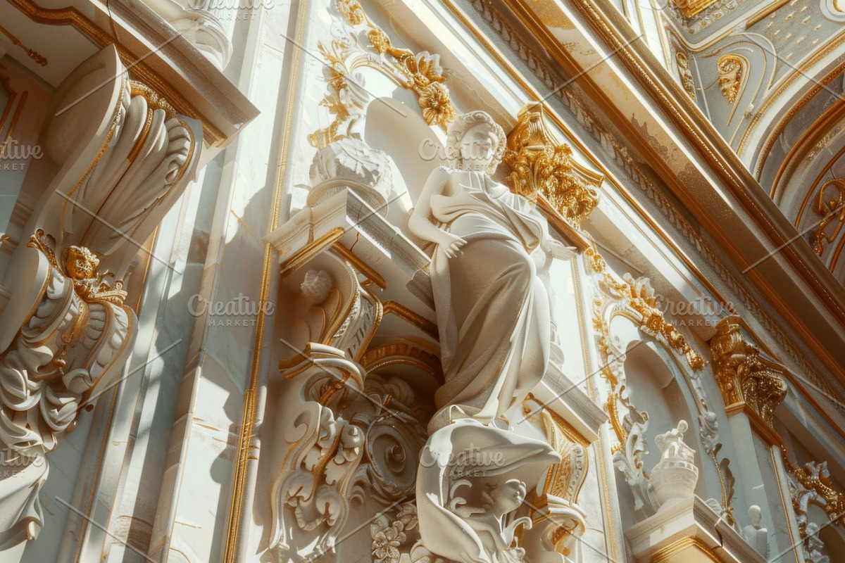 62 Rococo patterns, an Architecture Photo by Handmadefont (Photo 41 of 65)